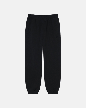 Black Stussy 8 Ball Embroidered Pant | JFKGQ-4096