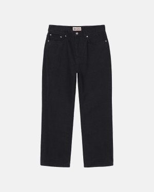 Black Stussy Overdyed Classic Jean | AFXIW-5697