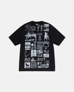 Black Stussy Sara Tee | OSDNF-7289