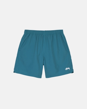 Blue Stussy Stock Water Short | VZNKG-4612