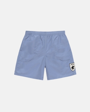 Blue Stussy Surfman Patch Water Short | SMNTR-3596