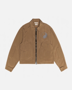 Muddy Mustard Tech Canvas Stussy Our Legacy Work Shop Pararescue Jacket | YFBEQ-1586