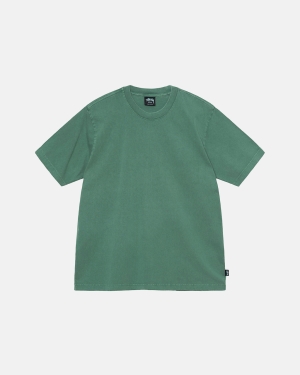 Pine Stussy Heavyweight Pigment Dyed Crew | OVPFN-5907