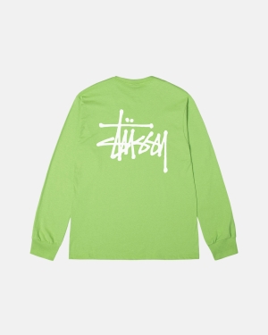 Tea Stussy Basic Ls Tee | YKGLN-0841